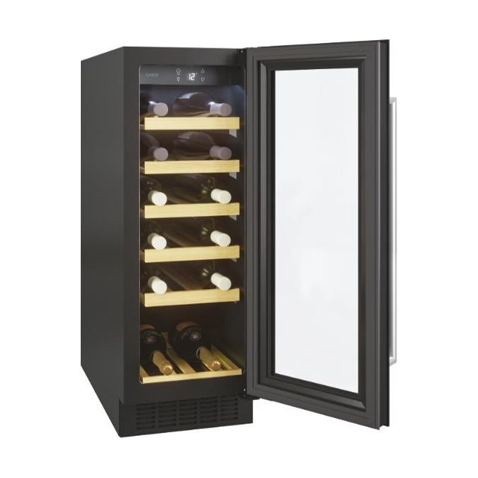 [ComeNuovo] Candy CCVB 30-1 DiVino Cantinetta Vino 20 Bottiglie Classe energetica F 6 ripiani in legno 81 cm Nero