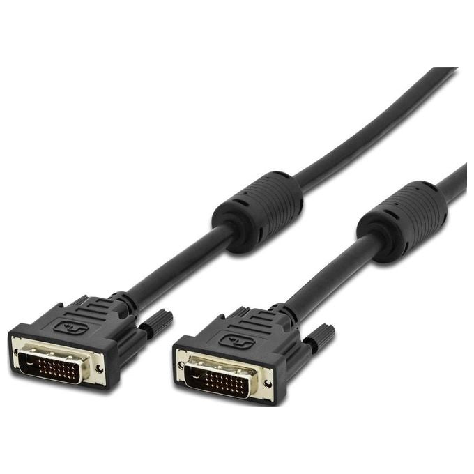 Techly Cavo DVI Digitale Dual Link con Ferrite 15mt