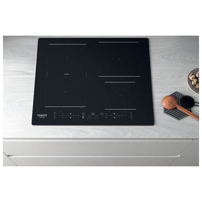 Hotpoint HB 3160C NE Piano Cottura ad Induzione 4 Zone 59 cm Nero