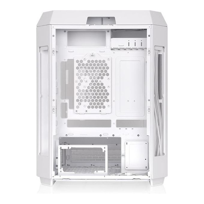 Thermaltake The Tower 600 Mid Tower Chassis Hidden Connector Bianco