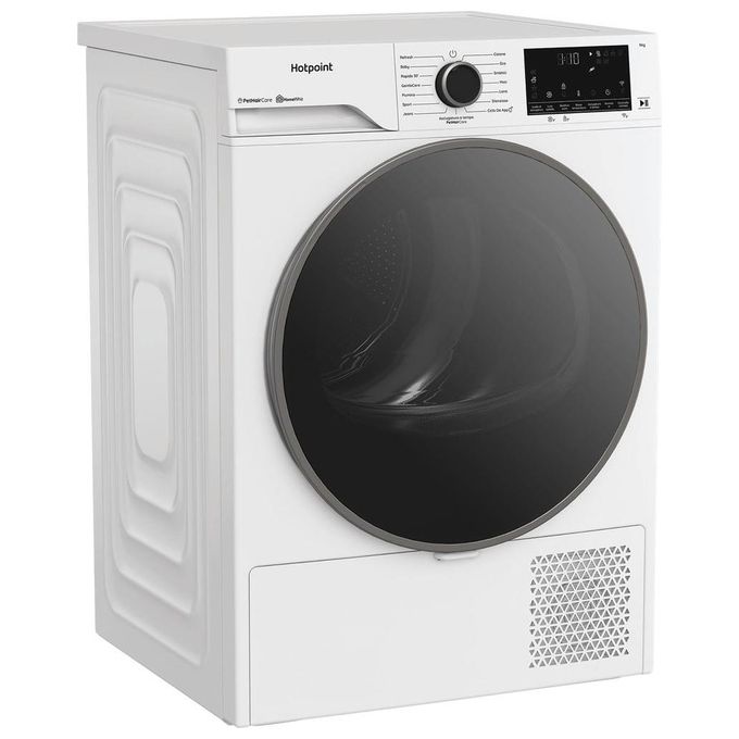 Hotpoint Asciugatrice a Pompa di Calore 9 Kg Délica Classe A HPT 96D BS IT