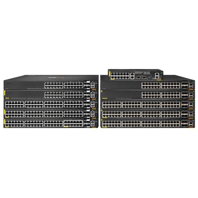 HP Enterprise Aruba 6200F 48G Class4 PoE 4SFP 740W Gestito L3 Gigabit Ethernet 10-100-1000 Supporto Power over Ethernet 1U Nero