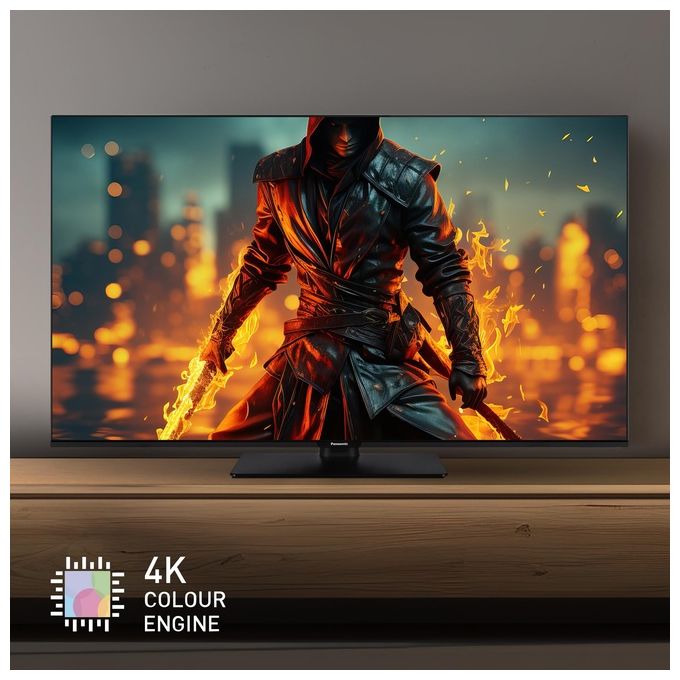 Panasonic TB-55W60AEZ Serie W60 55 inch 4K Ultra HD LED Smart TV 2024 TiVo Colour Engine 4K Dolby Vision e Atmos Game Mode Plus Per un  Esperienza Visiva Ottimale