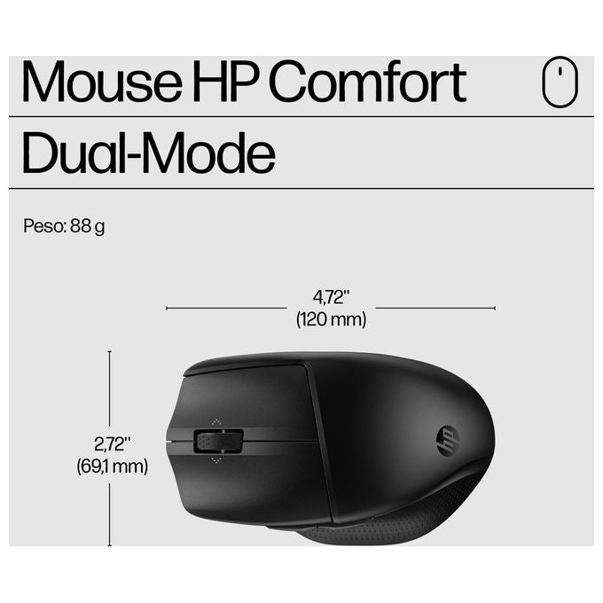HP Combinazione di Tastiera e Mouse Dual-Mode 685 Comfort