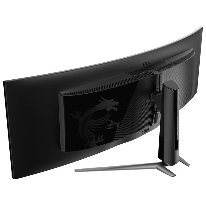 MSI MPG 491CQP QD-OLED Monitor Gaming Curvo 49'' OLED Quantum Dot DQHD (5120x1440) 144Hz - 003ms 99% DCI-P3 ΔE≤2 DisplayHDR True Black 400 KVM RGB DP 1.4a HDMI 2.1 USB Type-C