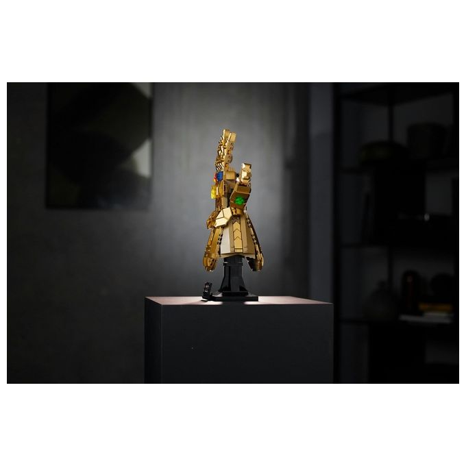 LEGO Super Heroes Marvel 76191 Guanto dell'Infinito di Thanos, Modello da Costruzione Avengers da Collezione, Set per Adulti