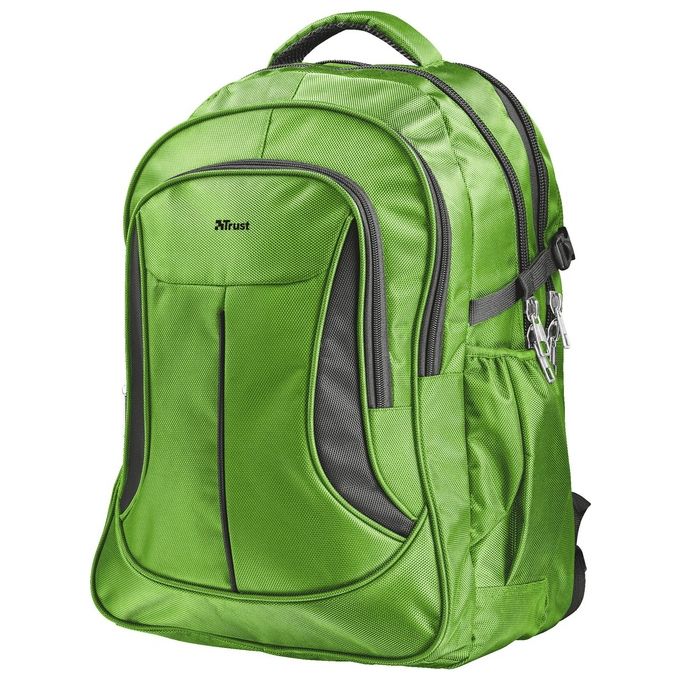 Trust Zaino Lima Neon Green per Notebook Fino a 16''