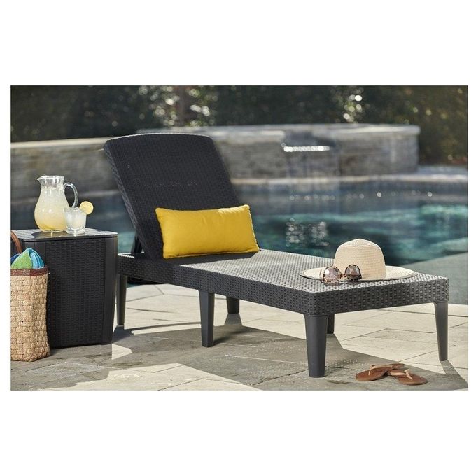 Keter Jaipur Sunlounger - 187,5X58X29H Cappuccino