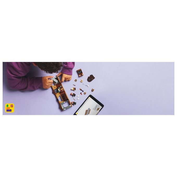 LEGO Harry Potter Castello di Hogwarts: Lezione di Incantesimi con 3 Minifigure da Collezione tra cui Hermione Granger e Ron Weasley con Funzione di levitazione Giochi per Bambini e Bambini da 8 Anni