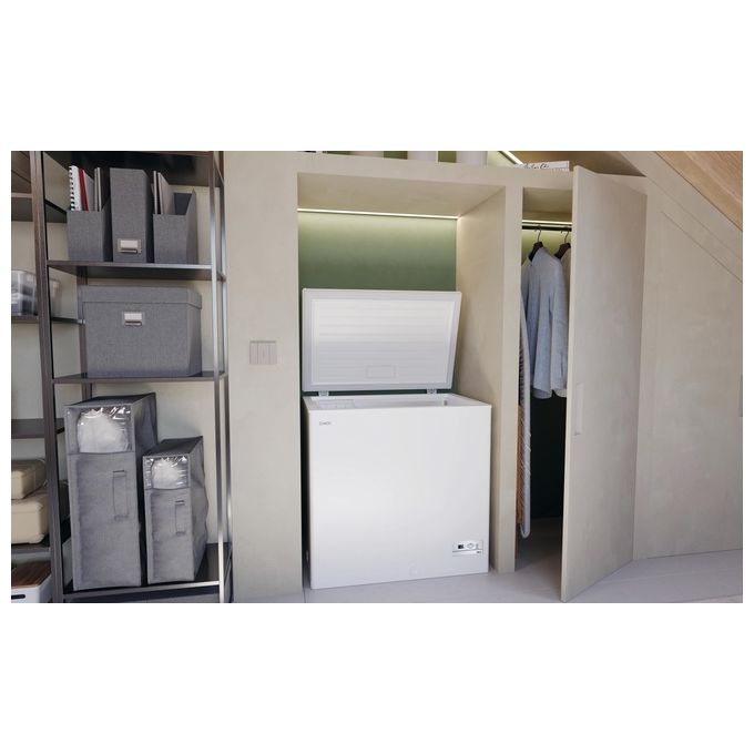 Candy CHAE 2002E Congelatore a Pozzetto Orizzontale Capacita' 196 Litri Classe E Capacita' di congelamento 125 kg-24h colore Bianco