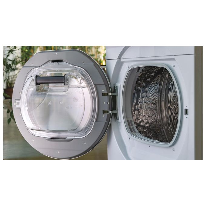 Hoover H-DRY 500 NDEH11A2TCBEXS-S Asciugatrice a pompa di calore 11 Kg classe A++ 15+1 programmi Auto care programma lana controllo remoto bianco 596x611x850