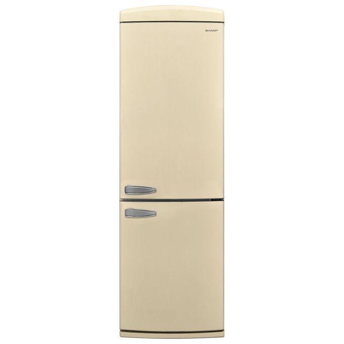 Sharp SJ NRA11RMXJD Frigorifero Combinato Libera Installazione Classe Energetica D Retro Beige