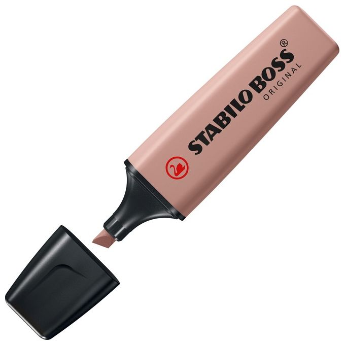 Stabilo Confezione 10 Evidenziatori Boss Original NatColors Umber