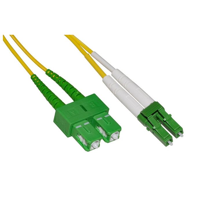 Link cavo fibra ottica apc lc a apc sc singlemode duplex  mt.5