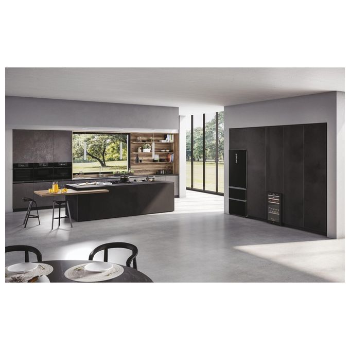 Haier HWO60SM6T9BH Forno da incasso I-Touch Serie 6 Multi-level 70 Litri Pirolitico 14 Funzioni Classe A Nero