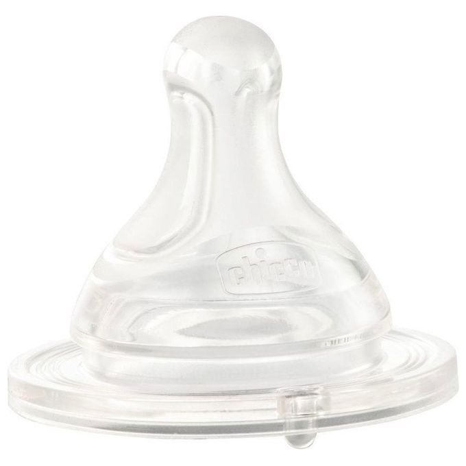 Chicco Perfect 5 Tettarella 0+ Mesi 1 Foro 2 Pezzi Trasparente