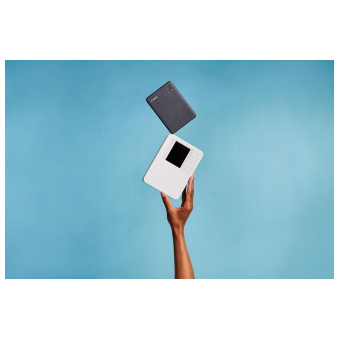 Canon Stampante portatile SELPHY QX20: per la stampa Wi-Fi direttamente dal tuo dispositivo smart. Stampa a sublimazione 2 formati di stampe con adesivo rimovibile e ricarica USB-C - Rosso