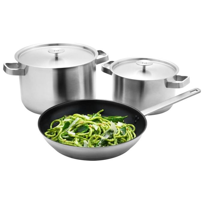 Electrolux E3SSL Set di Pentole Cookware Large