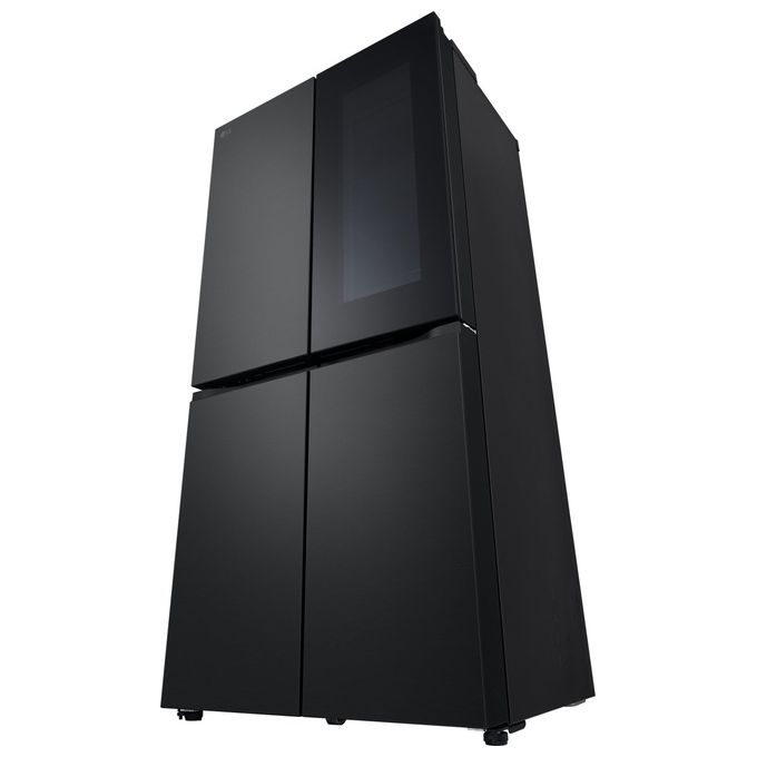 LG GMV860EPDE Frigorifero Multidoor InstaView Slim 530 Litri Classe E Wi-Fi Linear Cooling Total No Frost 835x1787x730 Matte Black