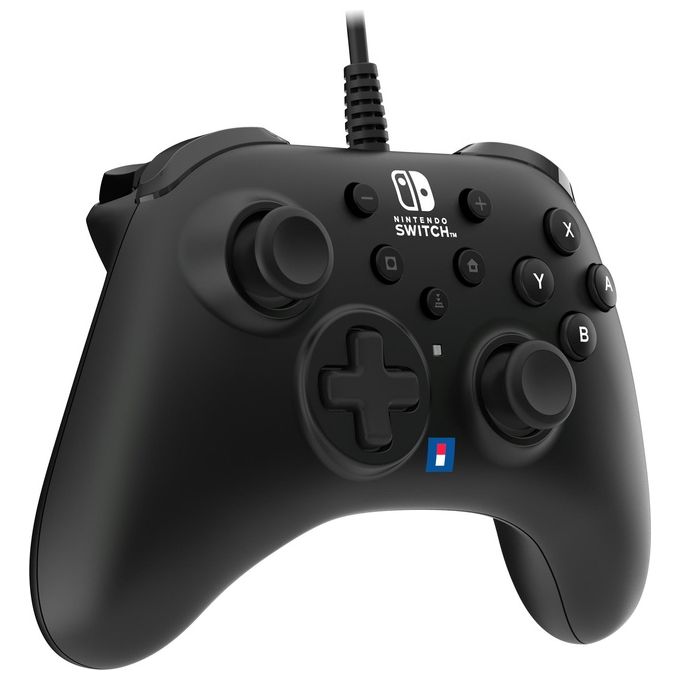 Hori Gamepad Horipad Turbo Wired per Nintendo Switch Nero