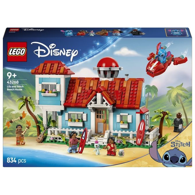 LEGO Disney Classic Casa sulla spiaggia di Lilo e Stitch