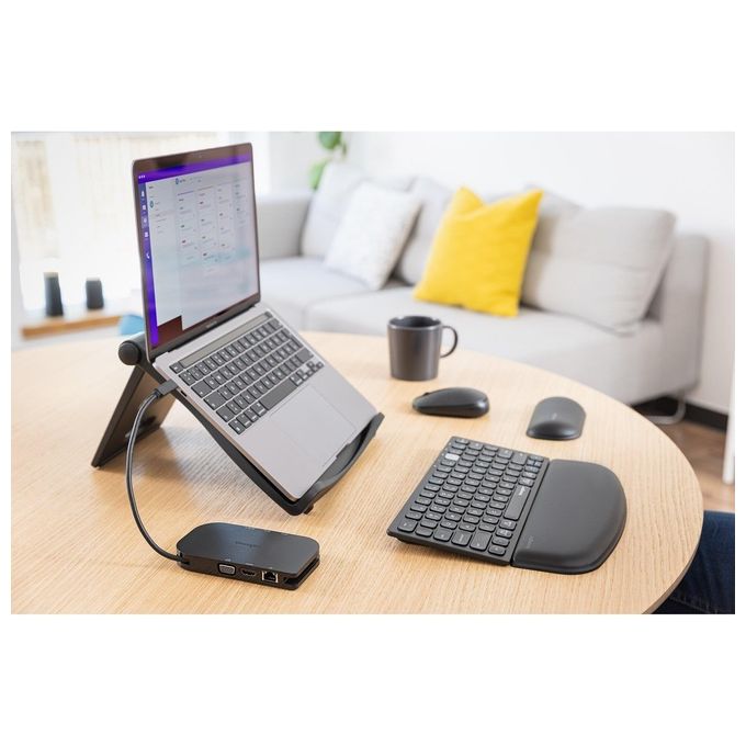 Kensington Black Suretrack Dual Wireless Bluetooth Usb Mouse