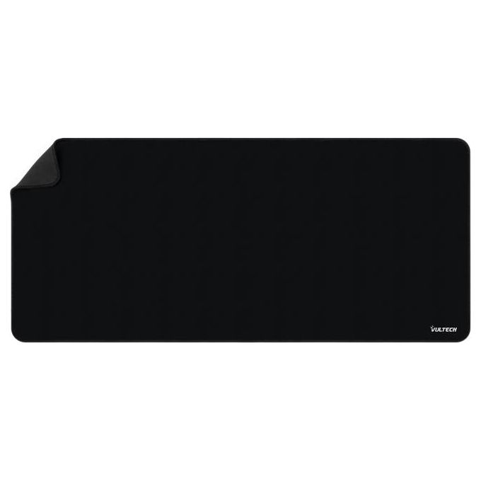 VulTech Mouse Pad Nero Taglia L 450x300x4mm Idrorepellente