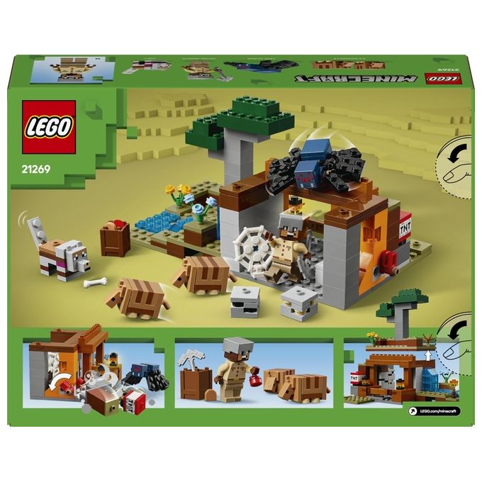 LEGO Minecraft Spedizione nella Miniera dell'Armadillo