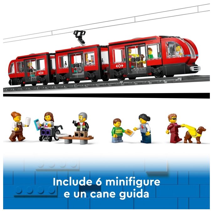 LEGO City Tram e Fermata del Tram