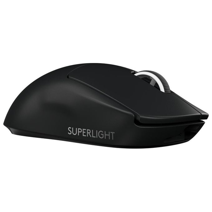 Logitech PRO X SUPERLIGHT Wireless Gaming Mouse Ottico 5 Pulsanti senza Fili LIGHTSPEED Nero