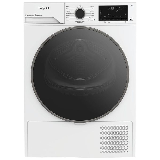 Hotpoint Asciugatrice a Pompa di Calore 9 Kg Délica Classe A HPT 96D BS IT