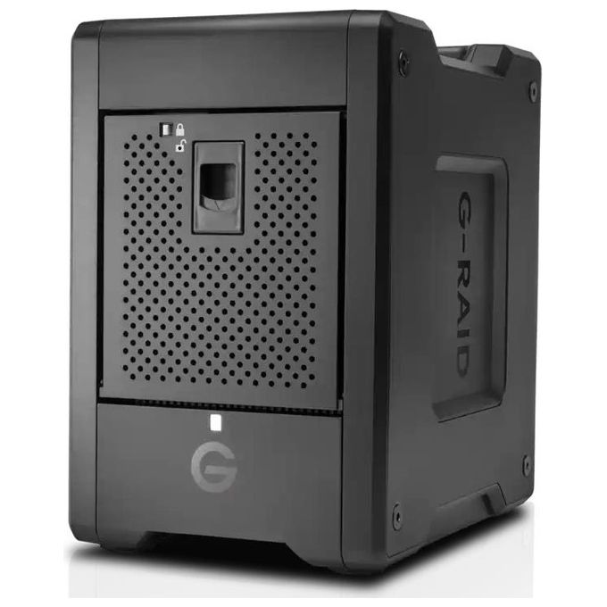SanDisk Professional G-RAID SHUTTLE 4 Array Unita' Disco Rigido 48Tb 4 Alloggiamenti HDD 12Tb x 4 Thunderbolt 3 USB 3.2 Gen 2 Esterna