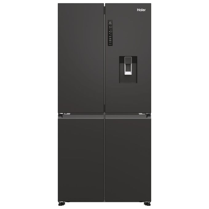 Haier HCR3818EWPT Cube 83 Serie 3 Frigorifero Americano Side by Side Capacita' 463 Litri Classe energetica E Raffreddamento No Frost colore Antracite