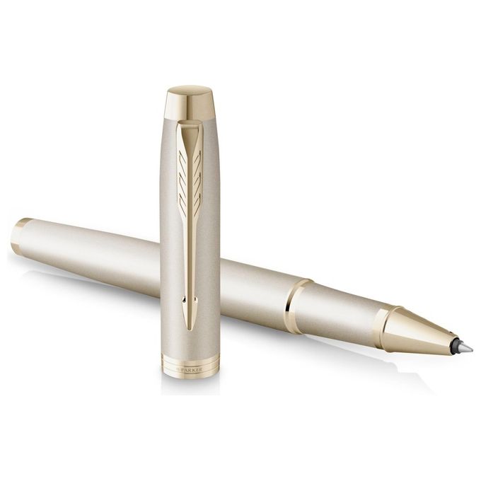 Parker Pk Im Monochrome Champagne Penna Roller F