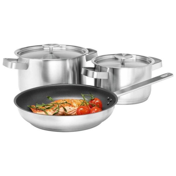 Electrolux E3SS Set di Pentole 3 Pezzi