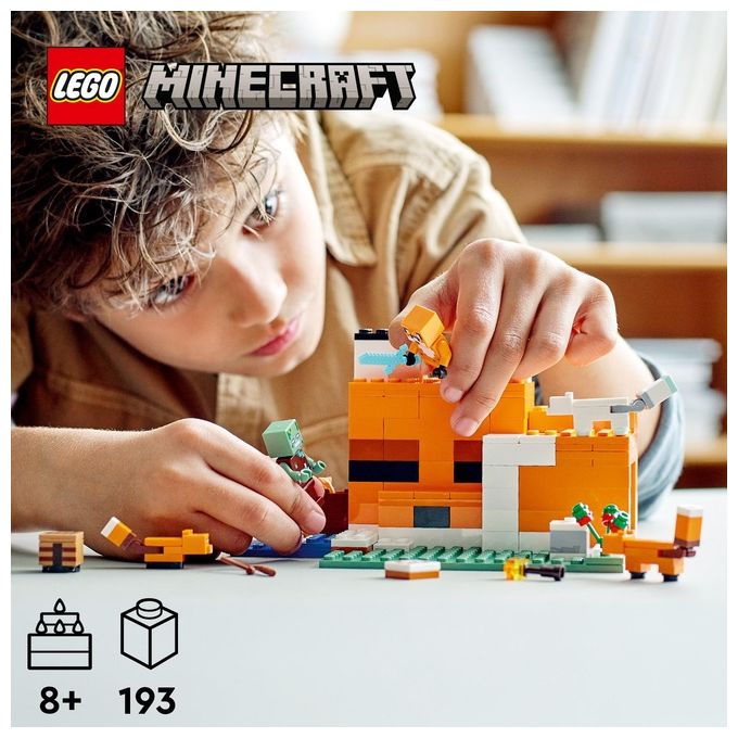 LEGO Minecraft Il Capanno della Volpe
