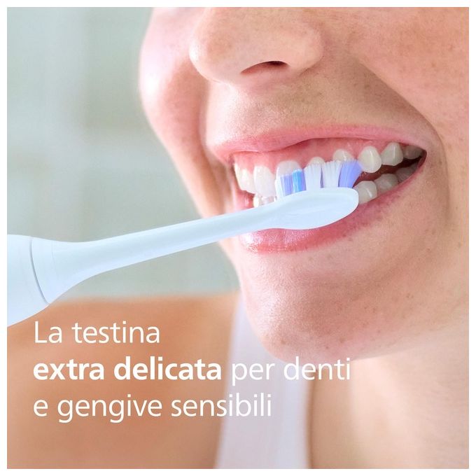 Philips HX6052-87 Spazzolino Ricambio Sonicare s Sensitive White 2pz
