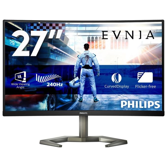 Philips 27M1C5200W-00 Monitor Pc 27'' 1920x1080 Pixel Nero