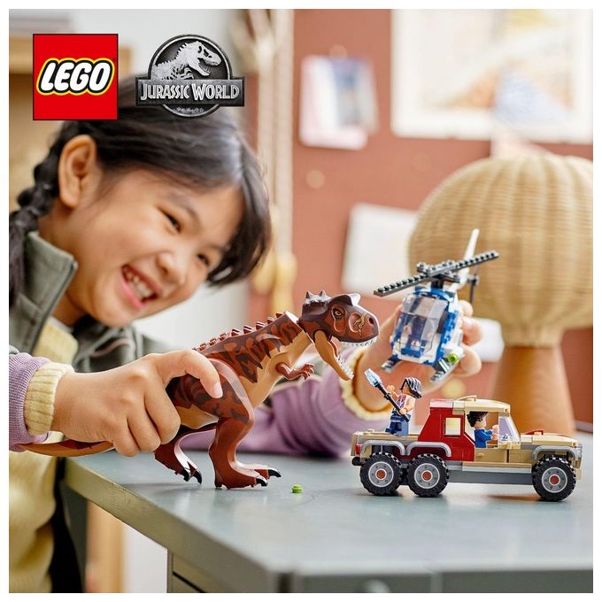 LEGO Jurassic World Carnotaurus Dinosaur Chase