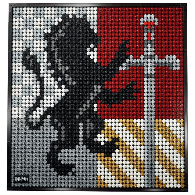 LEGO Art Harry Potter Hogwarts Crests