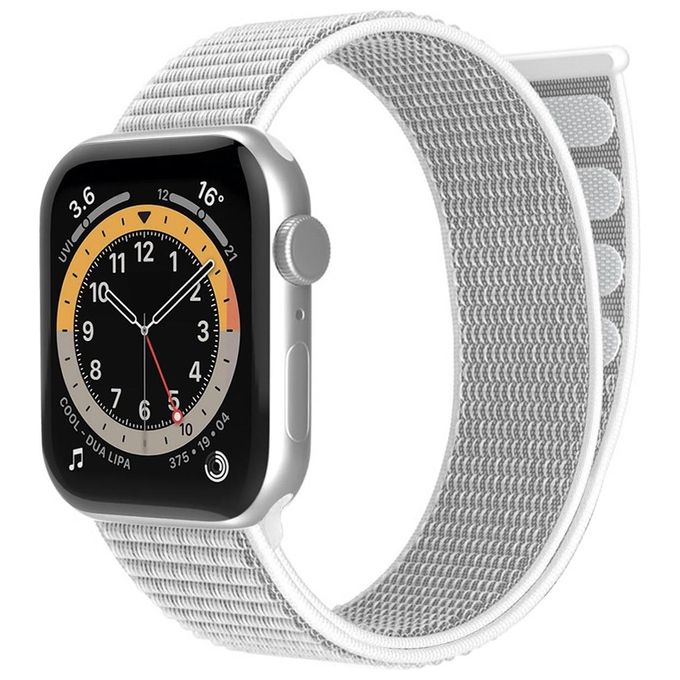 Celly WBand Cinturino per Apple Watch 42-44-45MM Strap Bianco