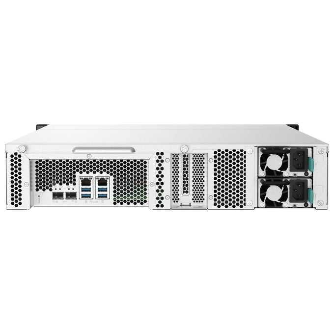 Qnap TS-832PXU-RP AL324 Collegamento Ethernet Lan Armadio 2U Nero Nas