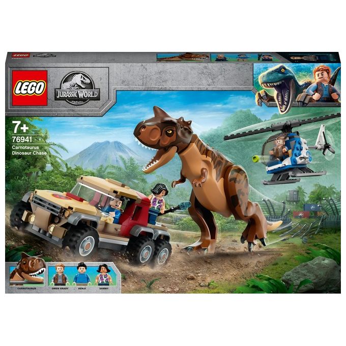 LEGO Jurassic World Carnotaurus Dinosaur Chase