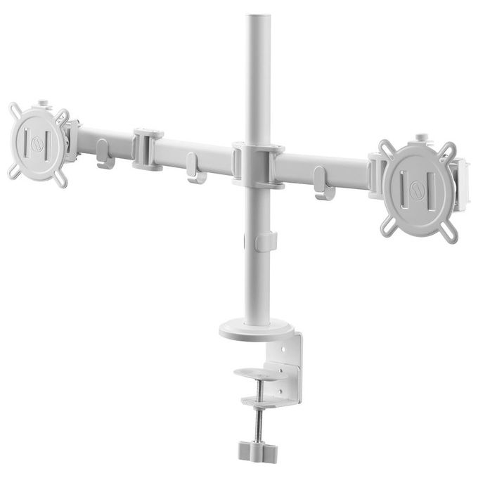One for All Supporto Monitor Smart Dual Bianco DM 2220