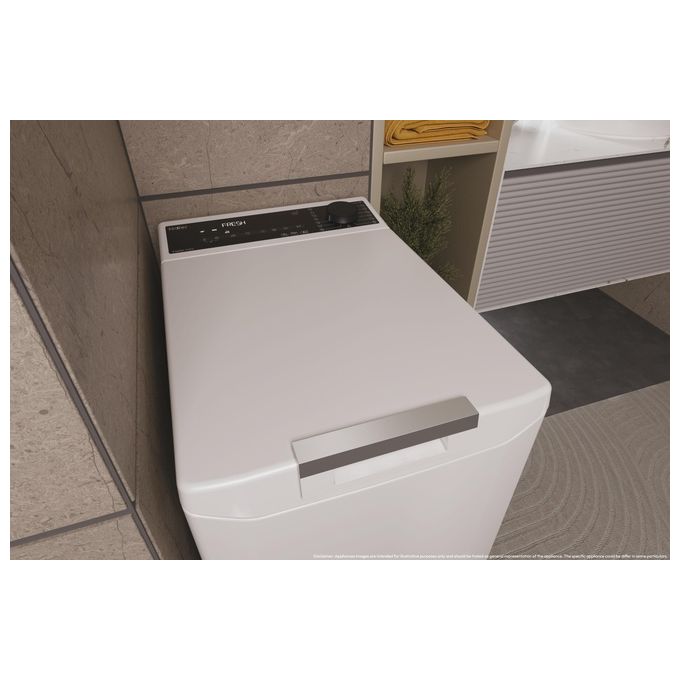 Haier THASN286TM5-S Lavatrice Caricamento dall'alto 8 kg 1200 Giri Classe A bianco
