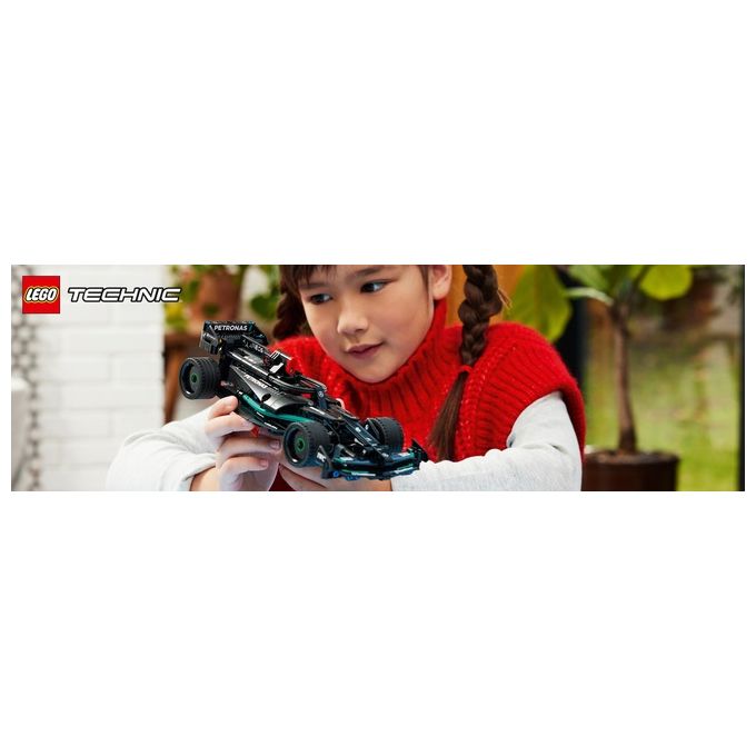 LEGO Technic 42165 Mercedes-AMG F1 W14 E Performance Pull-Back, Macchina Giocattolo da Costruire, Gioco Creativo per Bambini 7+