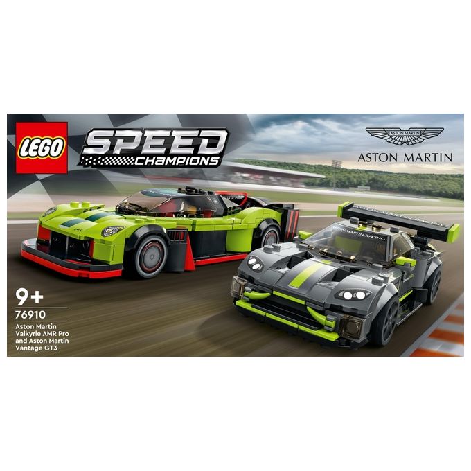 LEGO Speed Champion Aston Martin Valkyrie AMR Pro e Aston Martin Vanta