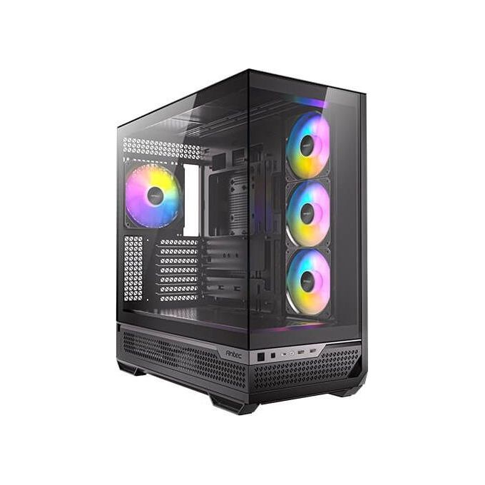 Antec C7 ARGB Supporto GPU RTX 40 4 Ventole ARGB PWM da 120mm Incluse Raffreddamento GPU Verticale Tipo C 10Gbps
