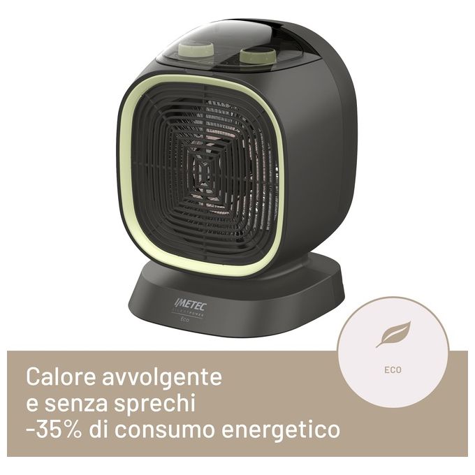 Imetec Termoventilatore SilentPower Eco 4030  Silenzioso 2100W