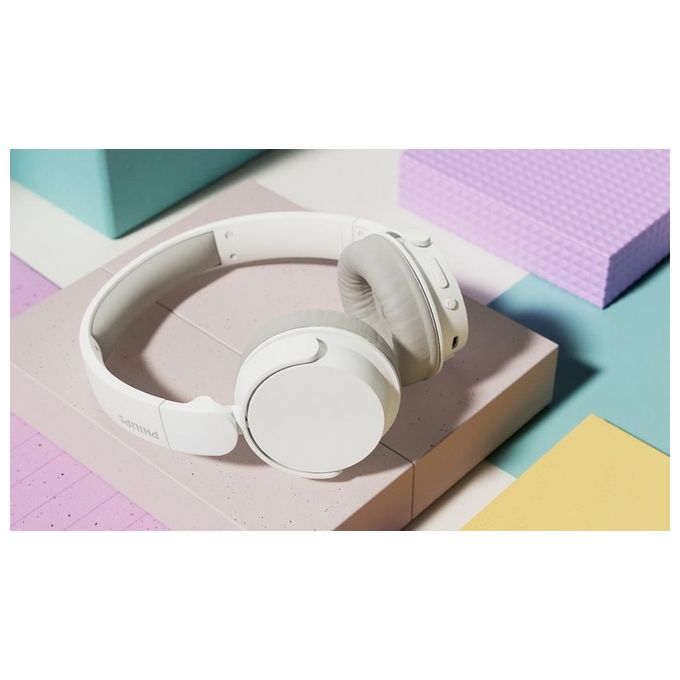 Philips Cuffia On-ear Wireless White